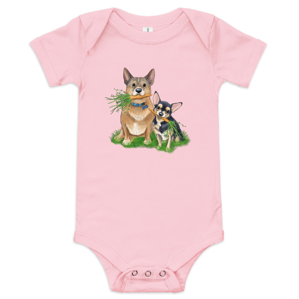 Garden Gremlins Baby Onesie