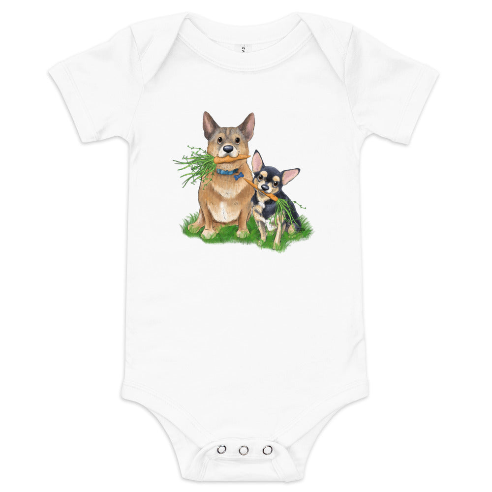 Garden Gremlins Baby Onesie