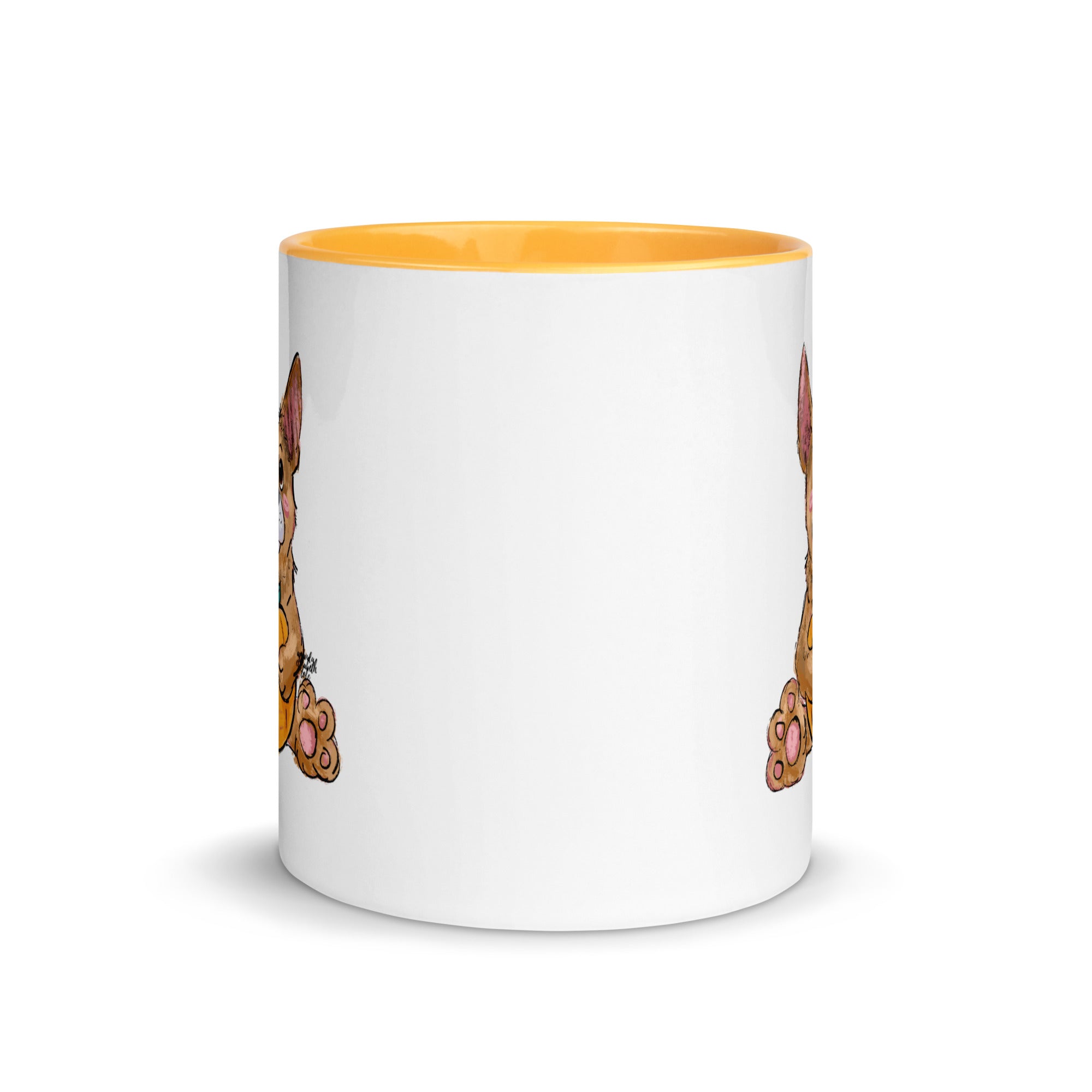 Simba Loves Pumpkins Mug