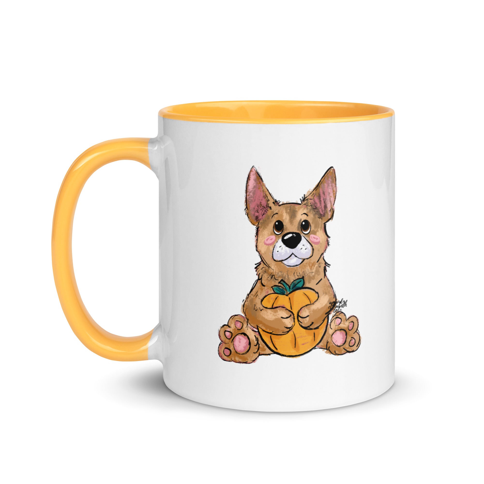 Simba Loves Pumpkins Mug