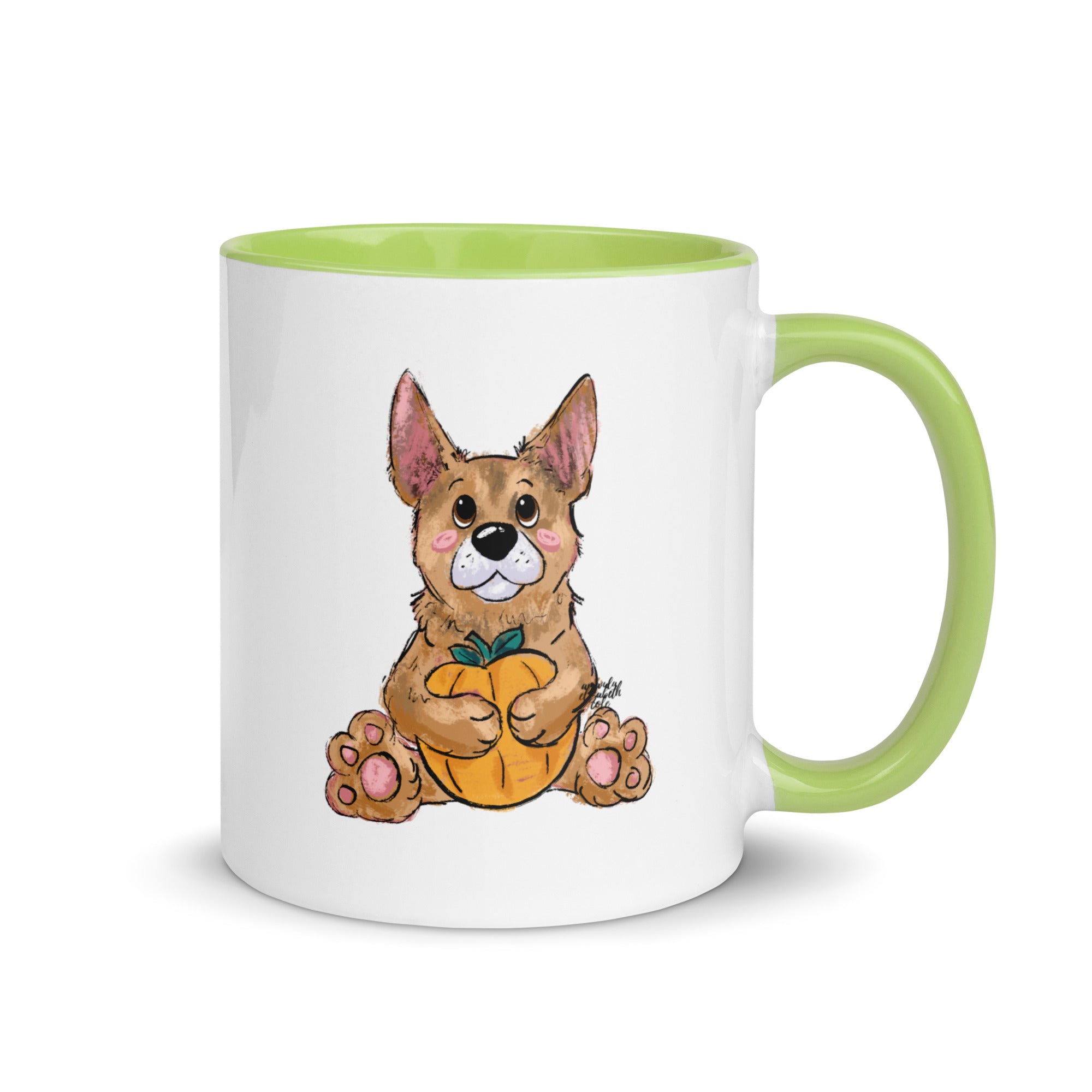 Simba Loves Pumpkins Mug