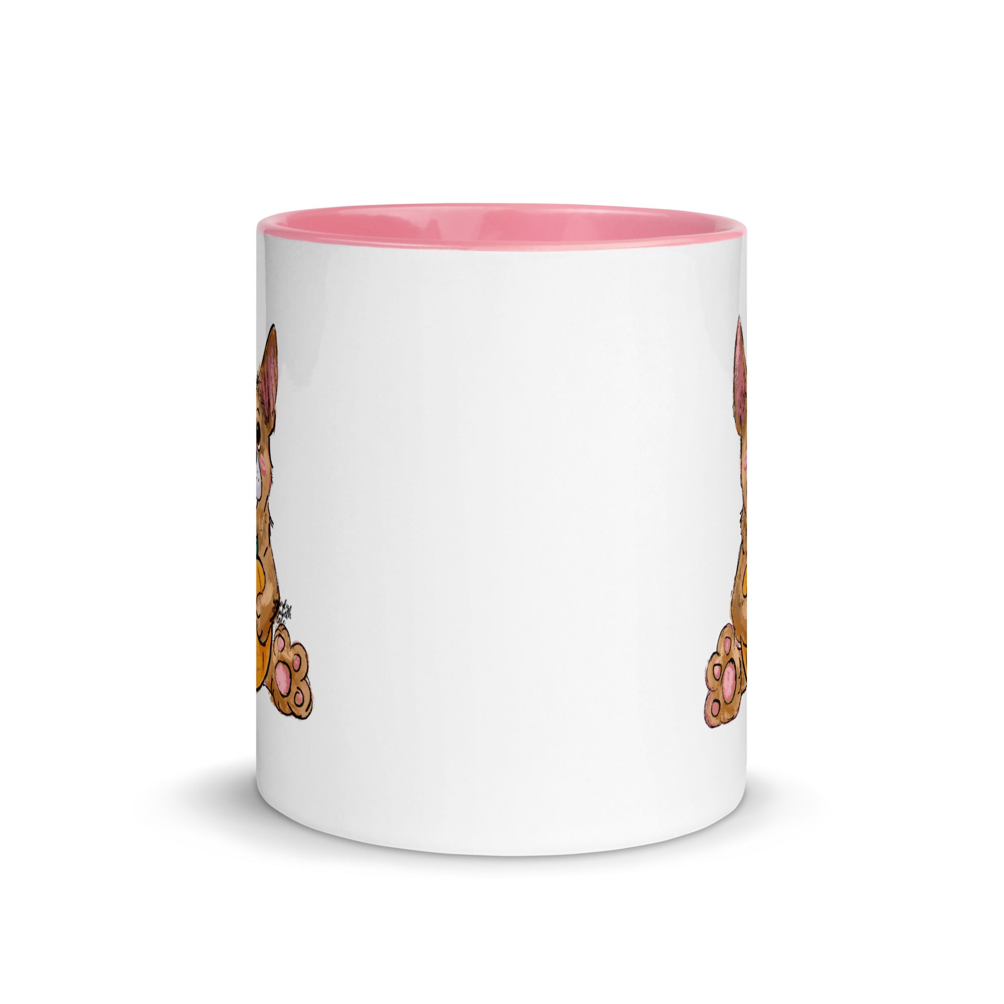 Simba Loves Pumpkins Mug