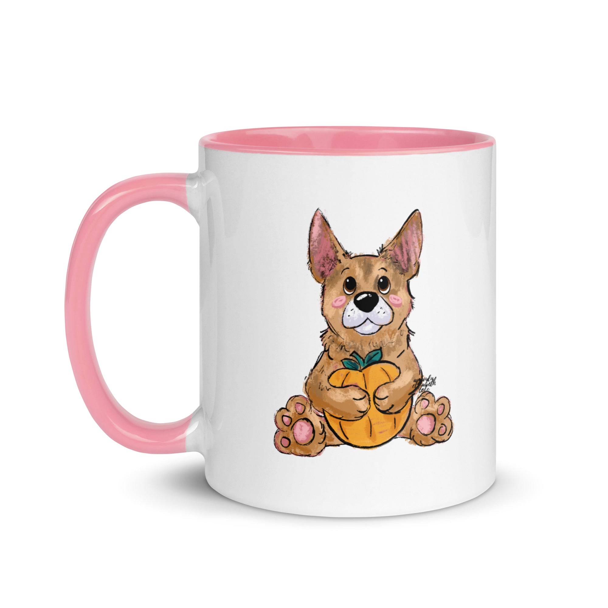 Simba Loves Pumpkins Mug