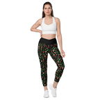 Gremlins in the Garden crossover leggings with pockets