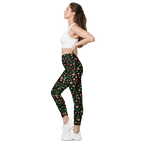 Gremlins in the Garden leggings with pockets