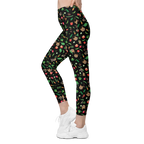 Gremlins in the Garden leggings with pockets