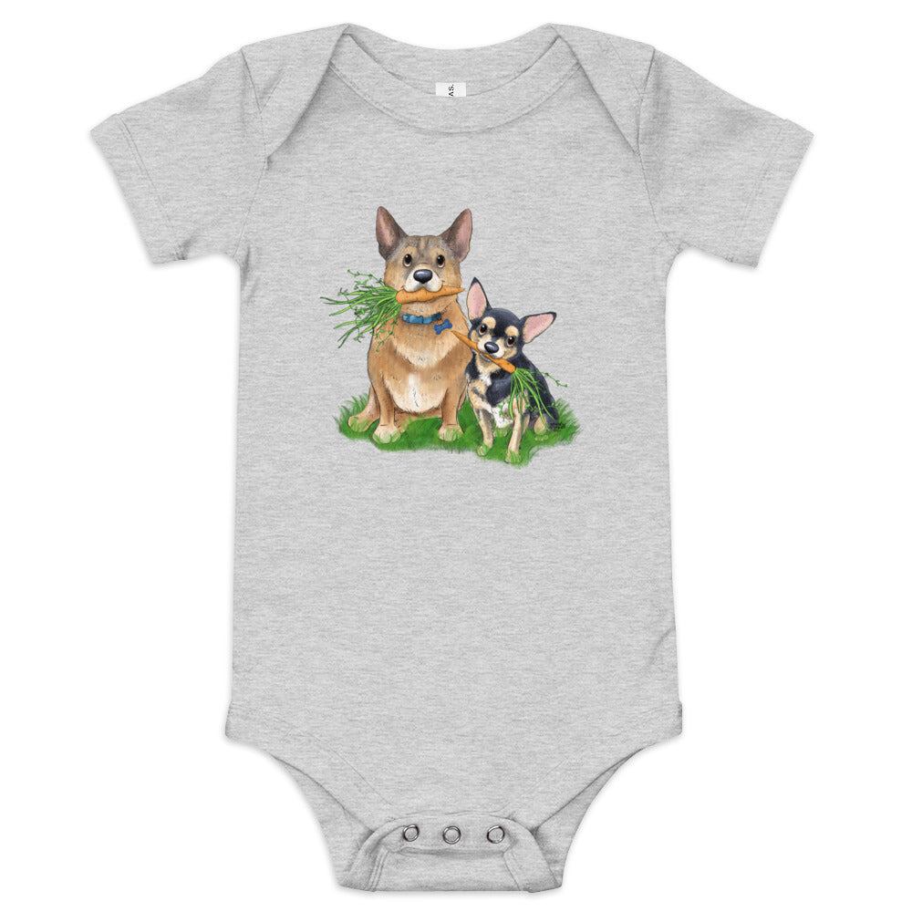 Garden Gremlins Baby Onesie