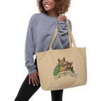Happy Garden Gremlins Large Tote Bag