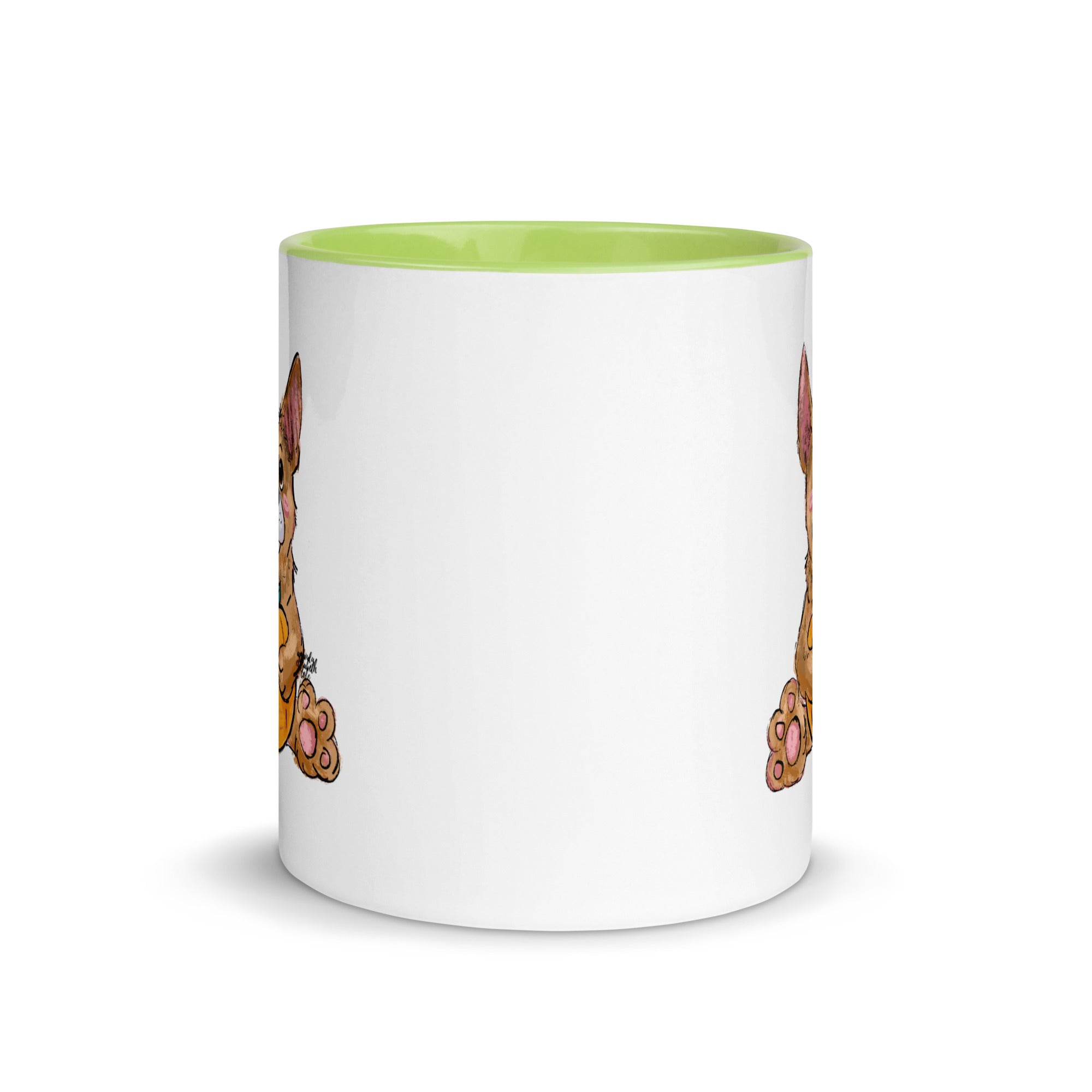 Simba Loves Pumpkins Mug