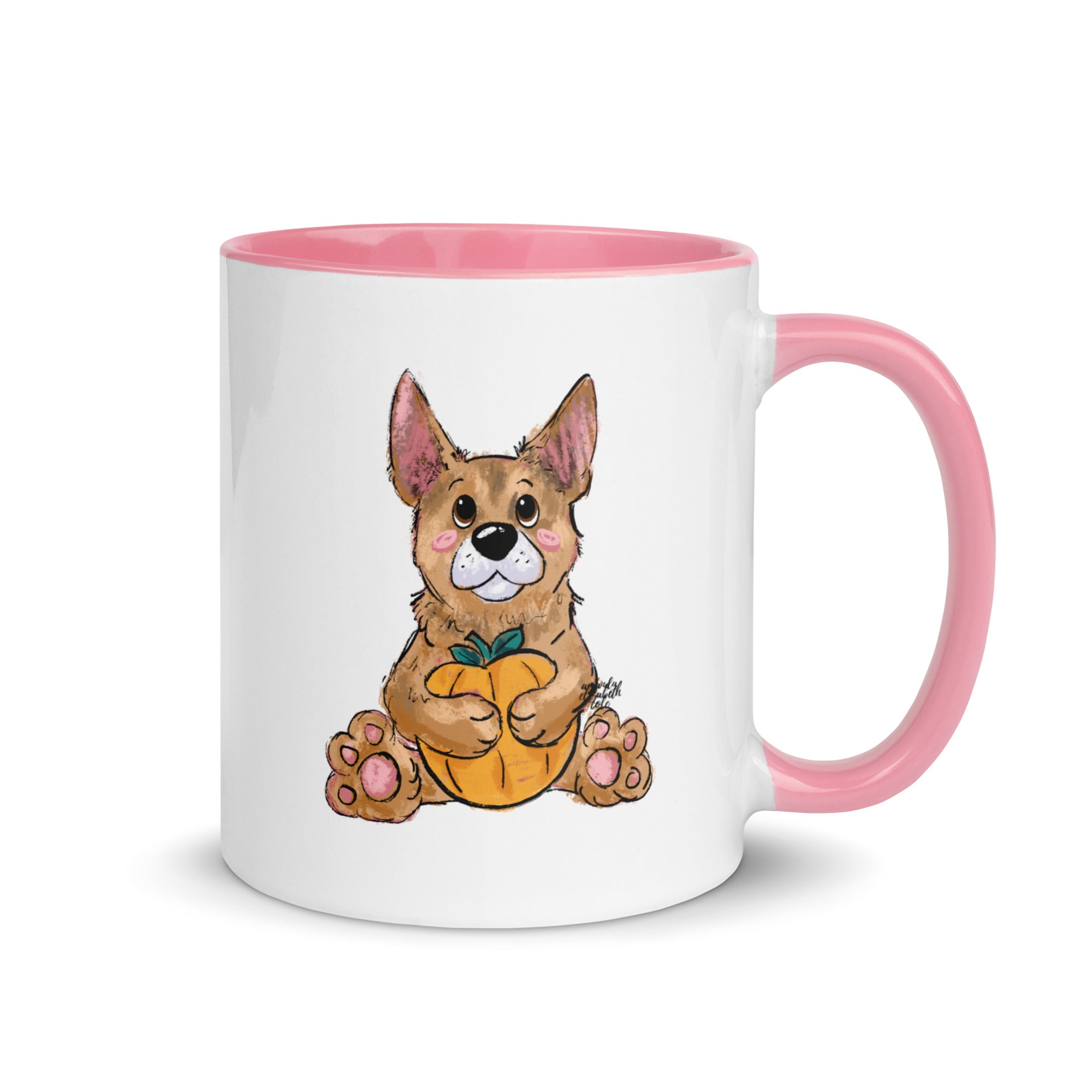 Simba Loves Pumpkins Mug
